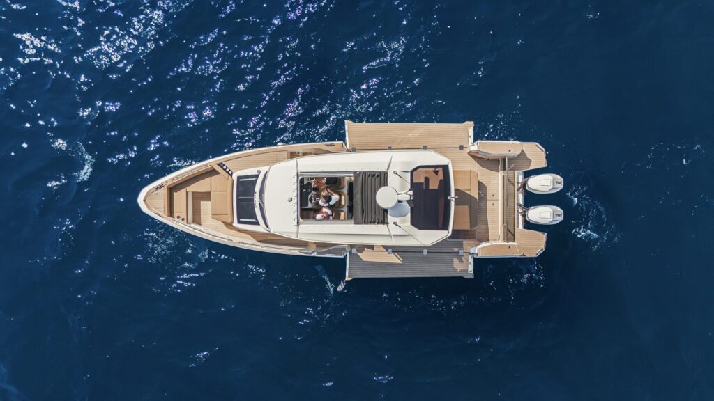 Saxdor 400 GTS vue drone